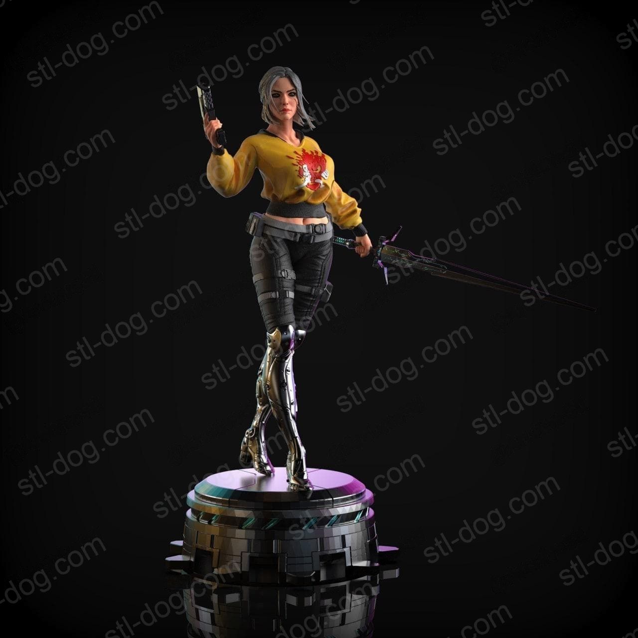 Cyberpunk 2077 Ciri 3D打印图纸